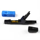 Ftth 60mm 55mm SC UPC Assembly Fast Single Mode 9/125 Fiber Optical Fast Connector