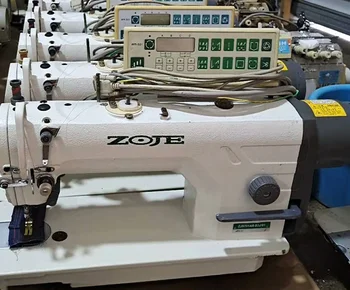 Fresh good colour and good condition second hand computer auto trimming lockstitch zoje sewing machine 9701