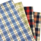 Pleated Factory Direct TR Plaid School Dress Fashionable Skirt Fabric Micro Elastic Pleated Skirt Fabric