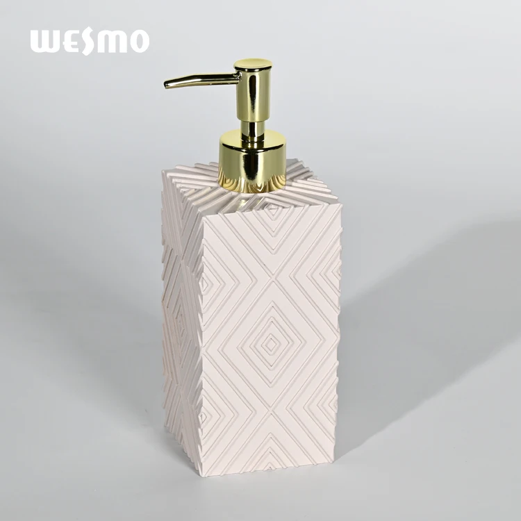Elegance resin bathroom accessory set simplehuman soap foam dispenser for bathroom