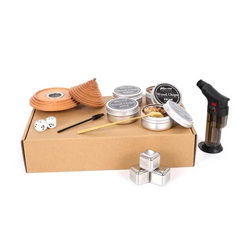 Factory Outlet 2024 New Cocktail Smoker Kit with Torch Lighter Nice Gift for Whiskey Christmas gift