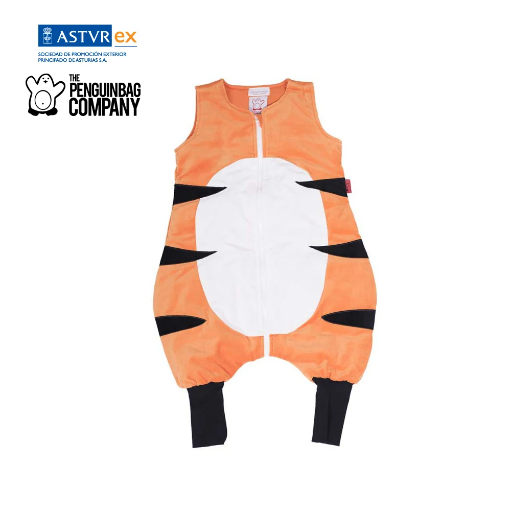 Tiger baby sleeping bag - Maximum security material for babies and kids [The Penguinbag Company]