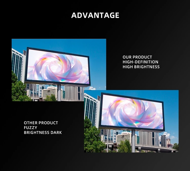 Low Price P3P5 Waterproof Outdoor Building Commercial Advertising 3d Billboard Screen Front Maintenance Naked Eye 3d Led Display manufacture