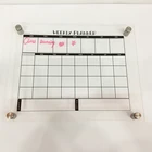 Calendar Acrylic Calendar Minimalist Horizontal Clear Dry Erase Calendar Landscape 2021 Acrylic Office Wall Calendar