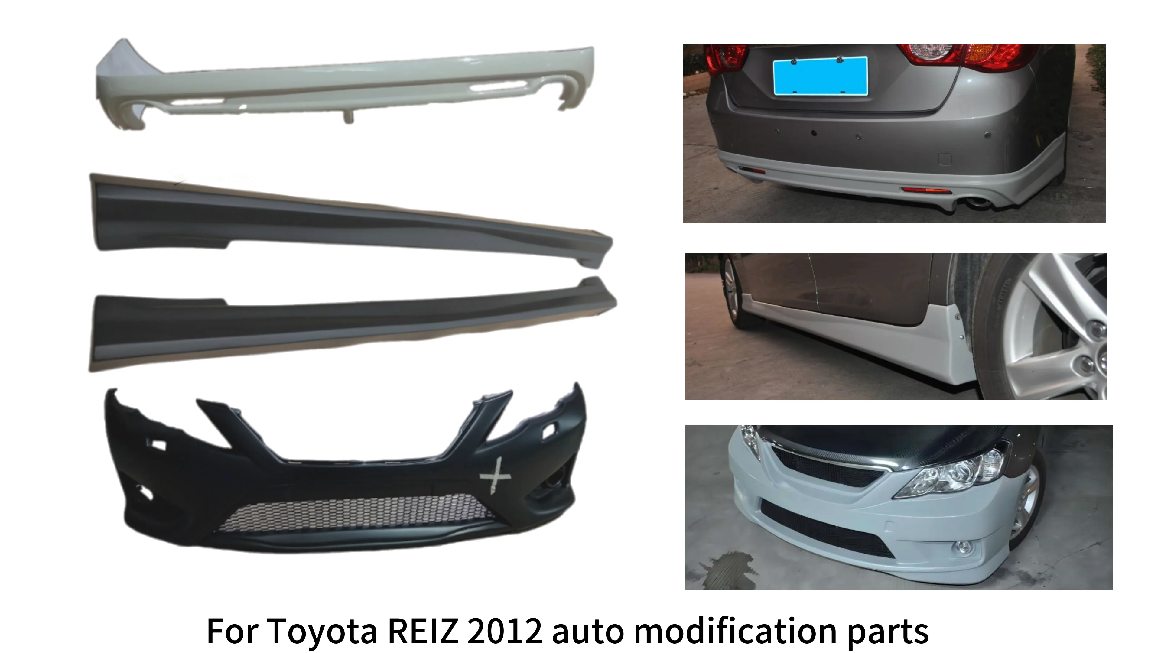 Wide Body Kit For Toyota Reiz Mark X Type A The Pp Auto Body