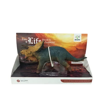 New Canna 9 Inch Soft PVC Dinosaur Toys educational animal model - Triceratops prefer gift education dinosaur child toys toy