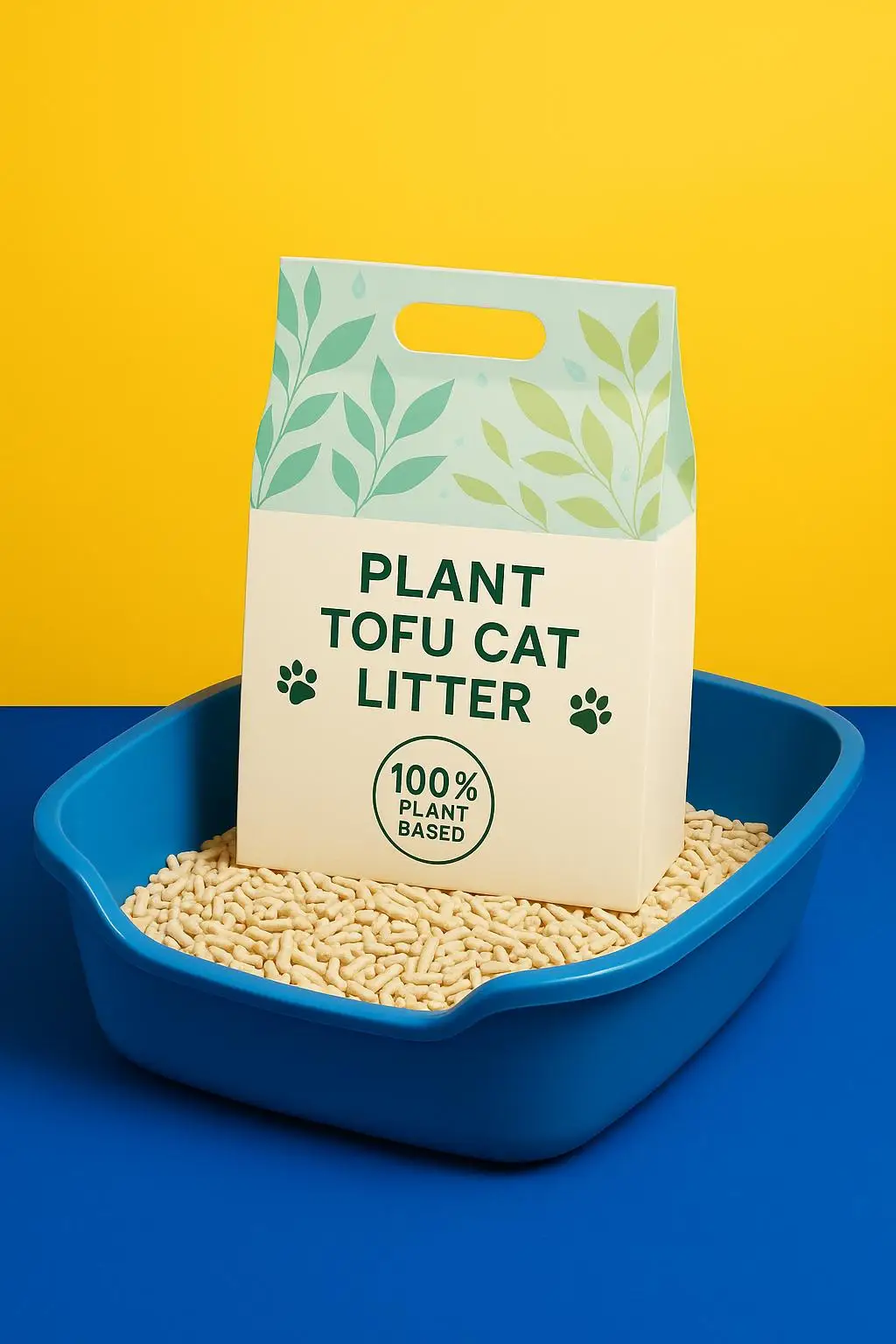 Side Gusset Bag with Handle for Bulk Cat Litter Packaging - detail 10