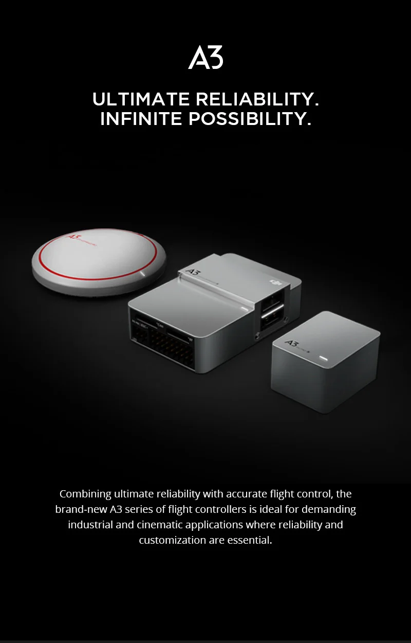 A2 A3 N3 Flight Controller A2 A3 N3 Multi-rotor UAV Flight Control System D JI Drone Flight Controller factory