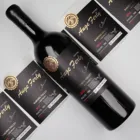 Logo Permanent Labels Self-Adhesive Vinyl Foil Custom Printed Roll Gold Foil Food Labels Logo Sticker For Bottle