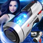 Male Automatic Masturbator Automatic Piston Telescopic Air Bag Clamp Suction Male Masturbator Cup