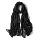 Hijab Muslim Cashmere Design Scarf High Quality Cashmere Scarf Turkish Plain Hijab Muslim Scarf