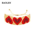 Heart Shape Bracelet Miyuki Beads Popular Designer Jewellery