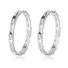 Hoops Earrings Factory Hot Sales Modern Design Big Hoops Brand Earrings Jewelry Custom Daily Gift Wedding Jewelry Sets