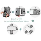 Change Baby Changing Pad Portable Travel Change Mat With Wipe Pocket And Head Cushion