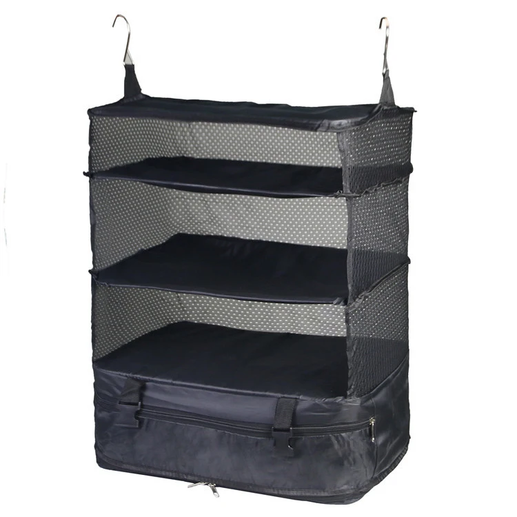 hanging suitcase organizer