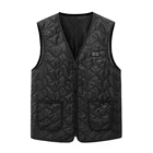 Unisex Vest Unisex 2021 New 8 Areas Unisex Heated Winter Warm Heated Vest Jacket Double Control Neon Breathing Light