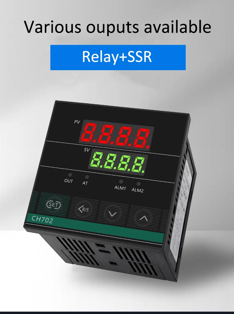 REX C100 RKC factory price Dual output relay or ssr intelligent oven temperature controller with alarm