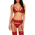 G-string Sexy Hot Transparent Bra Set G-string Underwear Sexy Lace Lingerie Sling Sexy Lingerie Set