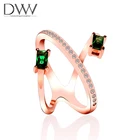 Ring Adjustable Rings High Quality Adjustable Ring Rose Gold Plated Silver Jewellry Claw Setting Ring