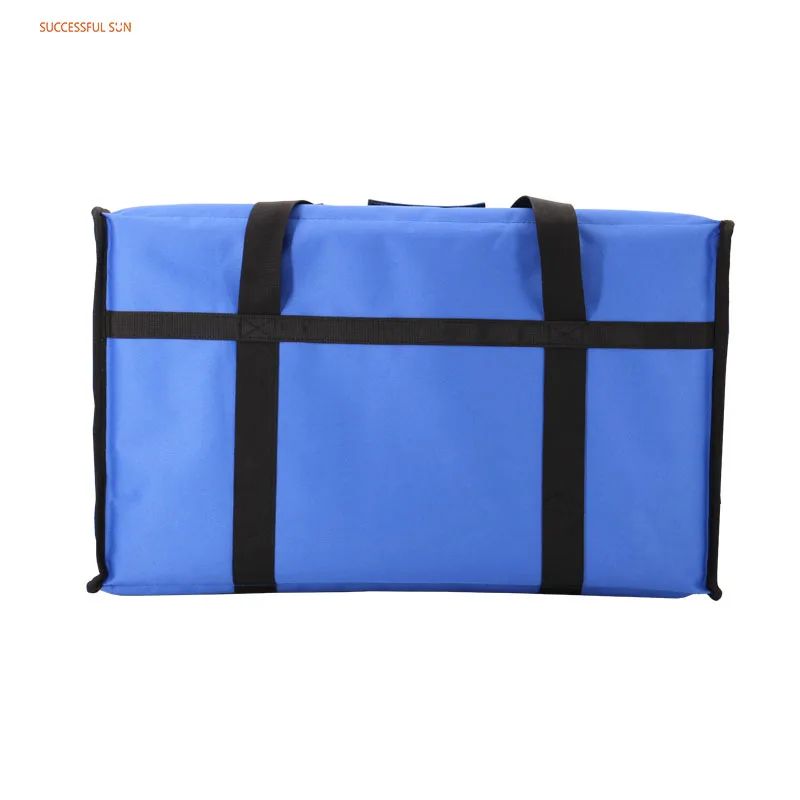 product wholesale custom logo and size waterproof takeaway thermal hot food bag insulated cooler bag tote pizza delivery bag-6