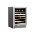Cooler Hotel 145L 52 Bottles Bulit-in Wine Cooler Wine Cellar Wine Fridge JC-145A Single Zone For Household Bar Hotel