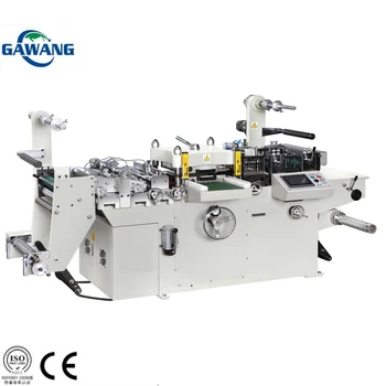 Model Super Grade Blank Label Sticker Die Cutting Punching Press Machine Low Cost New 200/300 Times/min Production Capacity 3 Kw