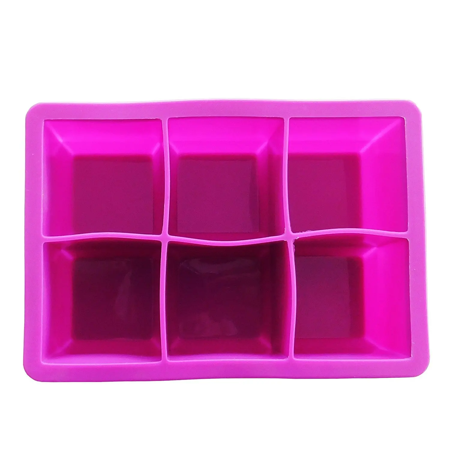 Customized Large Ice Cube Trays OEM & ODM Flexible Silicone Ice Cube Tray for Whiskey Cocktails Wholesale Ice Cube Tray Silicone