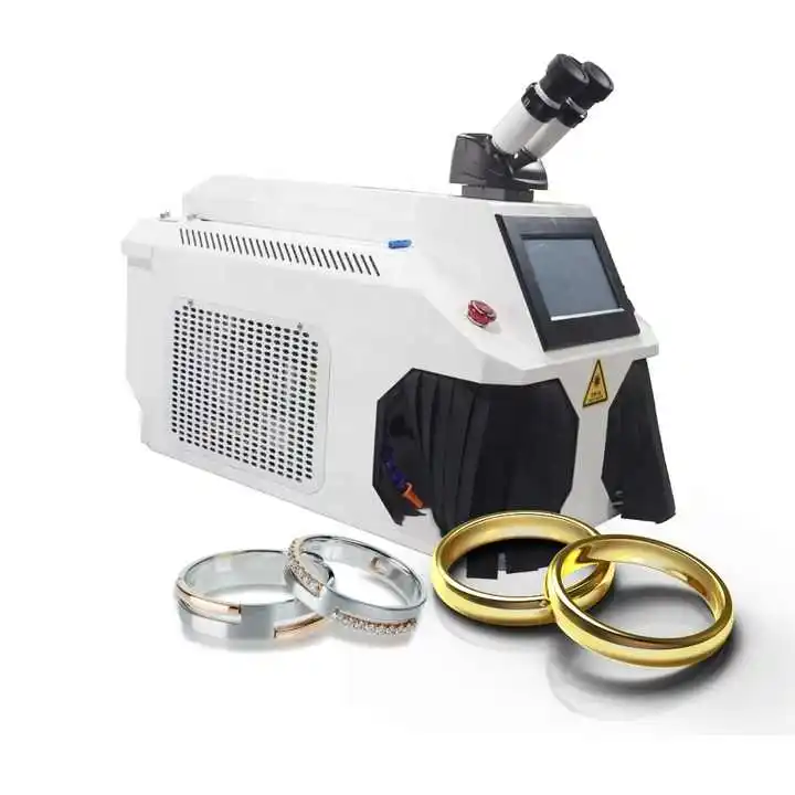 High Quality Mini Spot Laser Welding Machine New Precision for Gold Silver Jewellery Repair Beautiful Hand Art Paintings