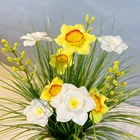 Plant Chrysanthemum Factory Direct Selling Artificial Plant Chrysanthemum Narcissus Column Home Decoration