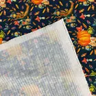 Knit Fabric No MOQ Cut Piece Service Custom Print Stretch Rib Knit Fabric For Sweater