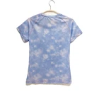 Professional Customization High Street Thin Breathable Gradients Men Women Tie Dye Short Sleeved T Shirt