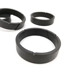 any size reciprocating compressor filled PTFE graphite glass fiber carbon  piston ring rider ring wear resistant