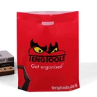 Price Cheap Fashion Bag Factory Price Wholesale Cheap Custom Red Fashion Logo Color Durable Die-cut Shopping Bag