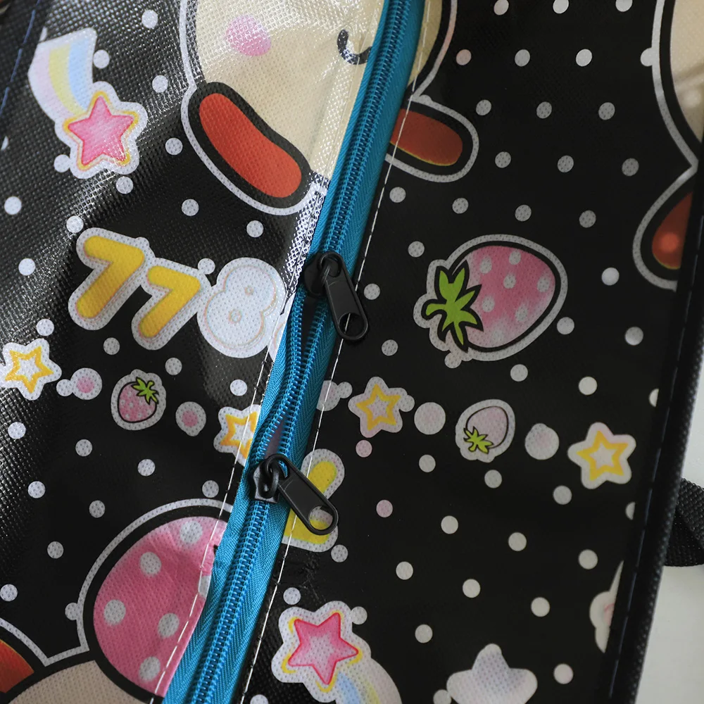 product wholesale laminated non woven fabric storage bag customized logo full color printing foldable waterproof storage bag-14