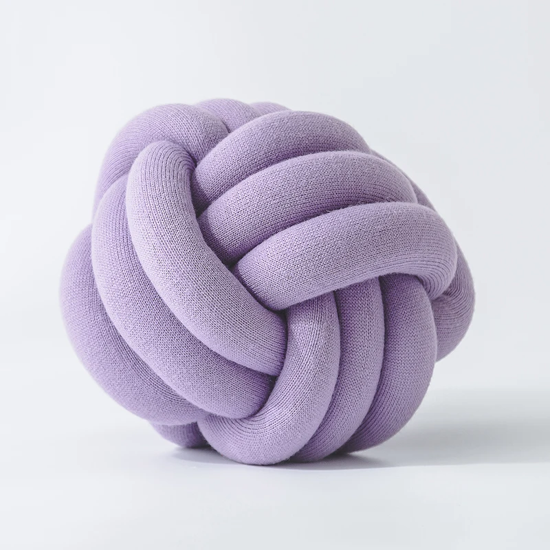 product dst cute colorful soft acrylic knitted throw knot pillow for sofa and home decoration bed cushions-63