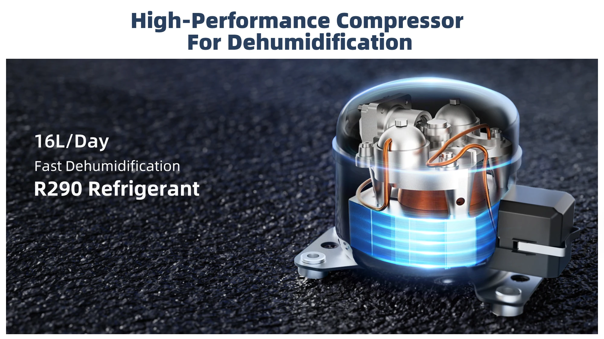 Refrigerative Compressor, 12L/Day, R290, Portable - detail 14