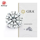 Loose Redleaf Moissanite Gems Loose VVS GRA Diamonds GH Color Moissanite Stone