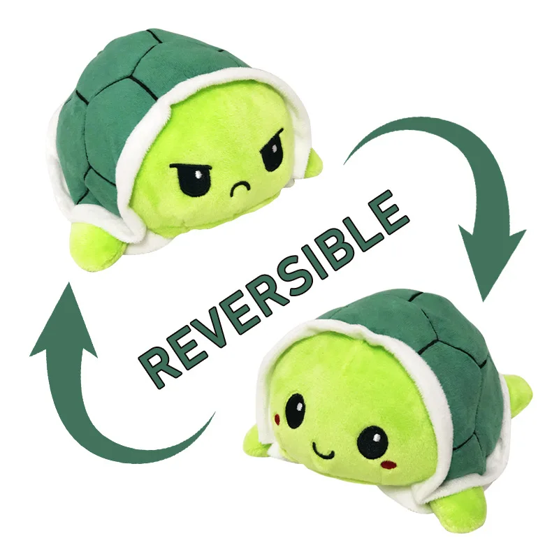 turtle flip plush