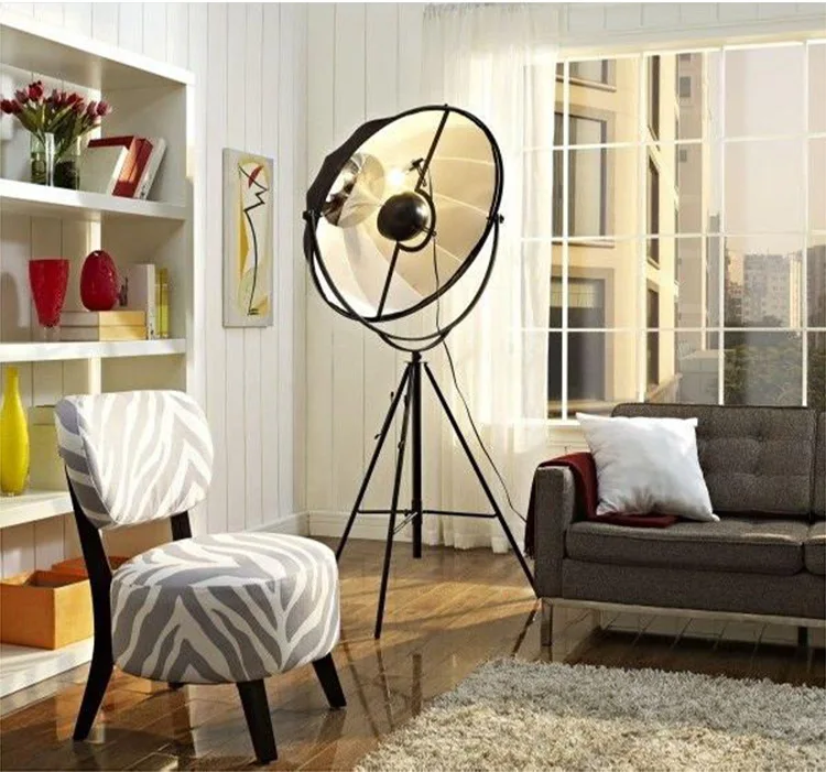 Modern Art Style Photostudio Vintage Tripod studio floor lamp standing lamp