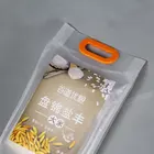 Rice Bag With Handle Rice Rice Bag With Handle High Quality Food Grade 1kg/2.5kg/5kg Plastic Rice Bag With Handle