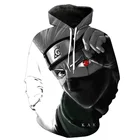 Hoodies Kakashi Man Hoodies Fashion New Character Sweatshirt 3d Kakashi Long Sleeve Spring Hoodies Men Stylish