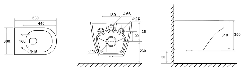 wall mounted water saver-toilet wall mounted water saver-toilet