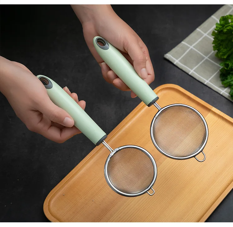 2025 New Kitchen Multi-purpose Filter Spoon Stainless Steel Hot Pot Spoon Household Soup Dregs Spoon Hanging Type Juice Filter