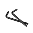 Key Black Oxide M0.9 M1.27 M1.5 M2 M2.5 M3 M4 M5 M6 M8 L Shape Flat Head Allen Wrench Hex Key