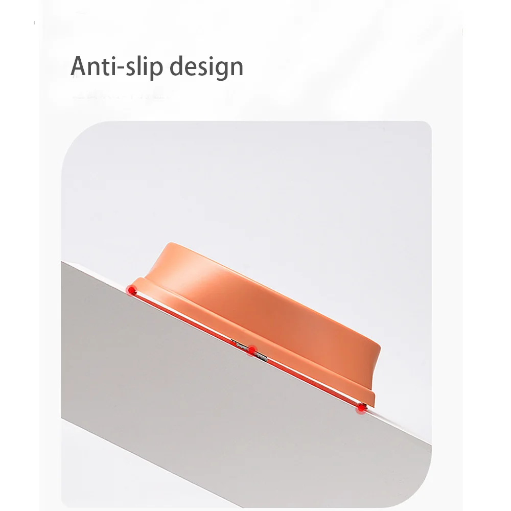 anti slip design pp plastic pet bowl