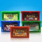 Game Sell Well Nostalgia Video Game Cartridge Cards For Pokemon Juegos GameBoy Advance SP