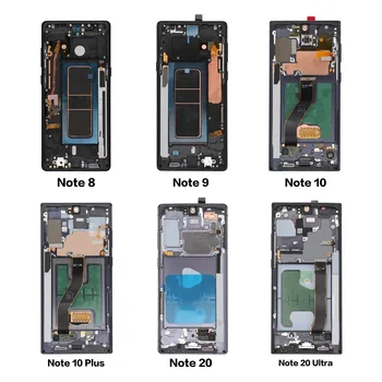 For Samsung Note 8 9 10 20 Ultra Mobile Phone Display Screen Replacement LCD Touch Screen Digitizer Repair Assembly