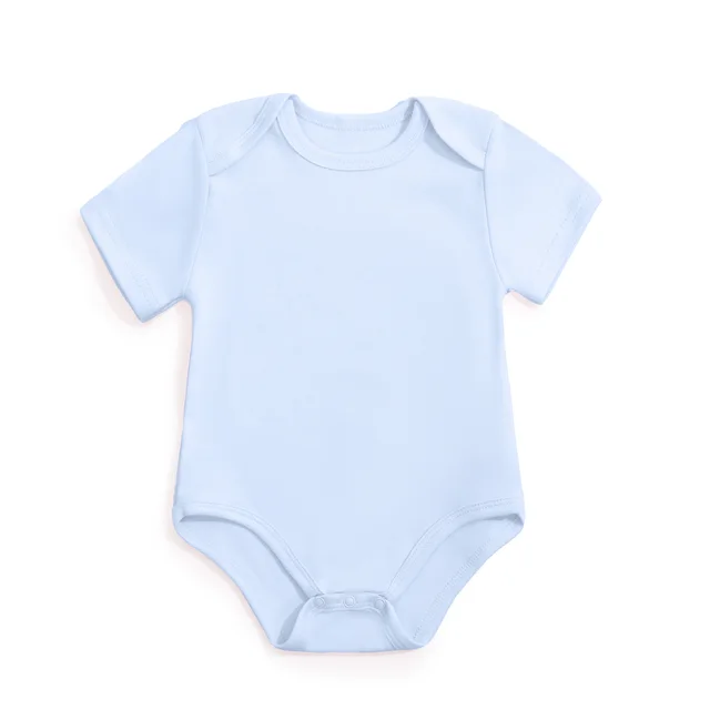 Breathable Knitted Baby Jumpsuit Romper summer short sleeve rompers baby bodysuit