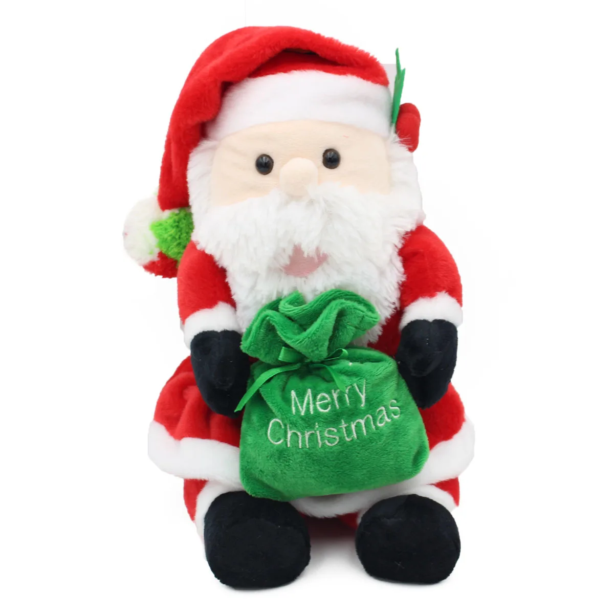 standing plush santa