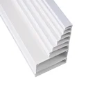 Pvc Wire New Design PVC Invisible Self-adhesive Wire Holder Square Wiring Slot